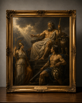 Gilded Frame of Mythic Judgment