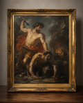 Ornate Baroque Forge Painting